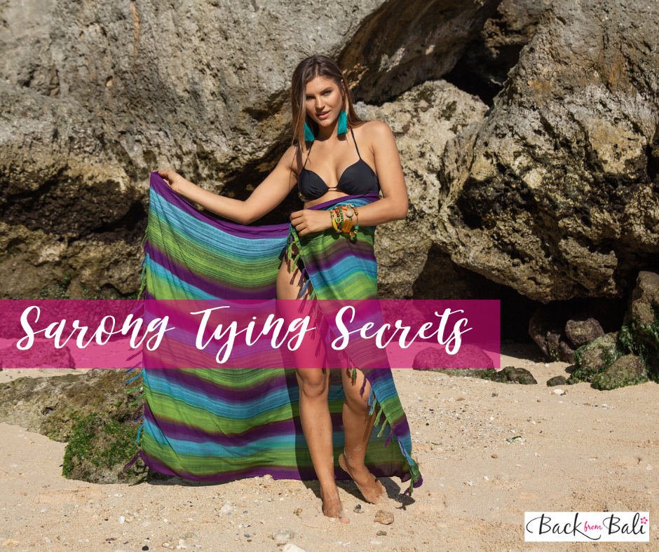 how to tie a balinese sarong