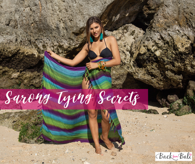 Sarong Tying Secrets with a How-To Video