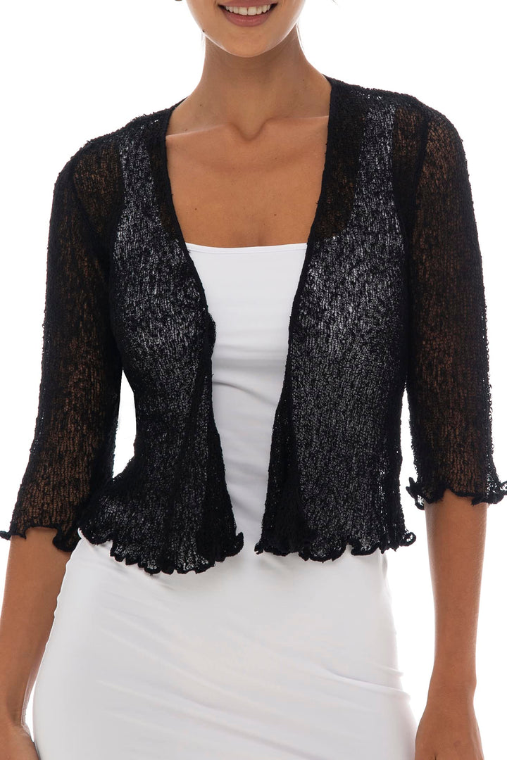 Classic Sheer Shrug Knit Cardigan