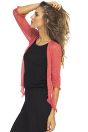 Women's Classic Sheer Shrug Lite Cardigan