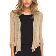 Women's Classic Sheer Shrug Lite Cardigan