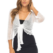 Women's Classic Sheer Shrug Lite Cardigan