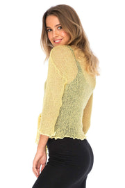 Women's Classic Sheer Shrug Lite Cardigan