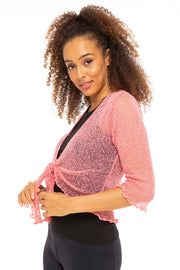 Women's Classic Sheer Shrug Lite Cardigan