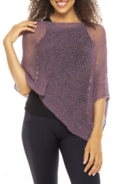 Back From Bali Women's Sheer Poncho Shrug Lightweight Shrug Pullover Sweater