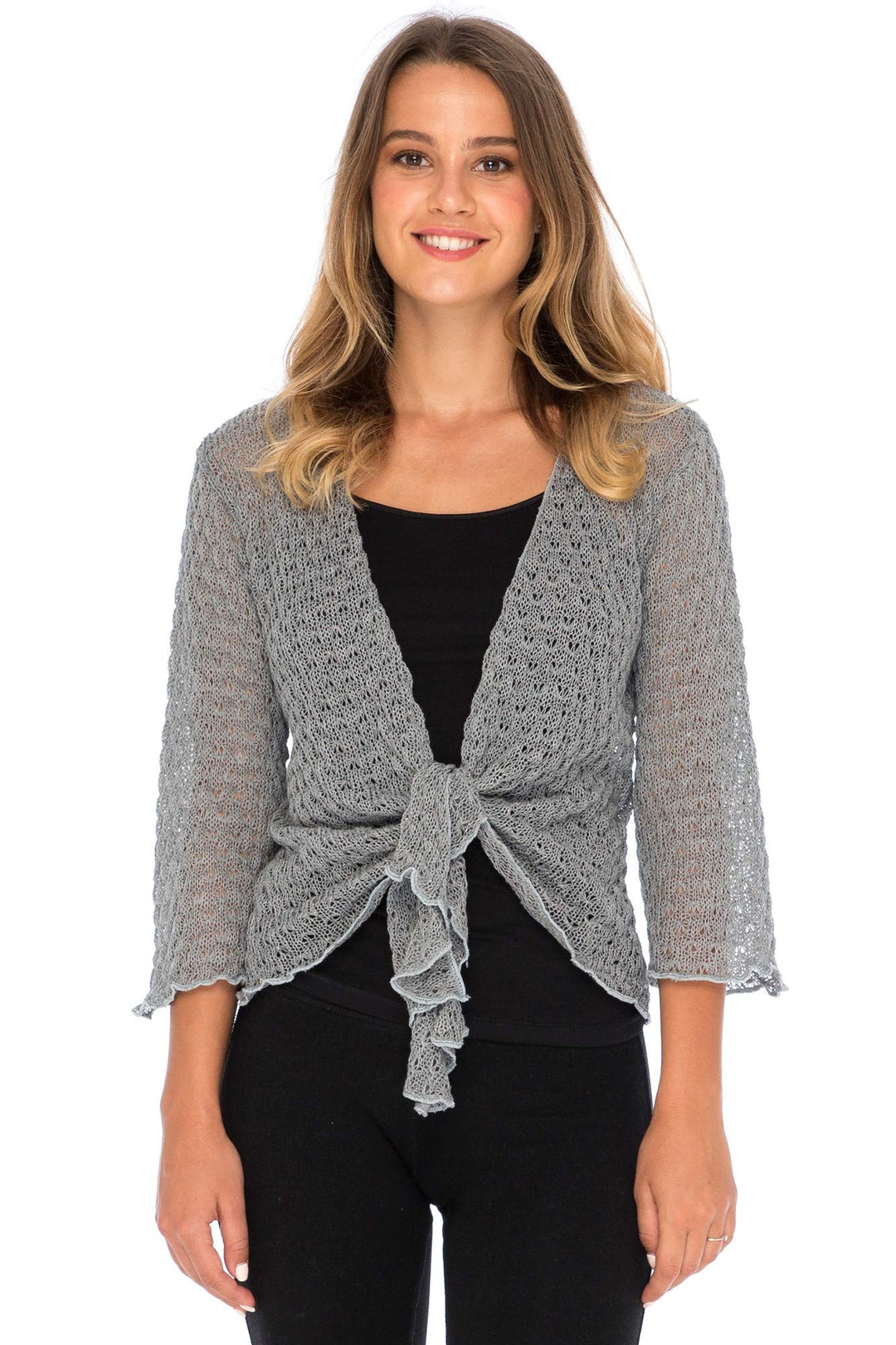 Back From Bali Womens Shrug Cardigan Bolero 100% Cotton