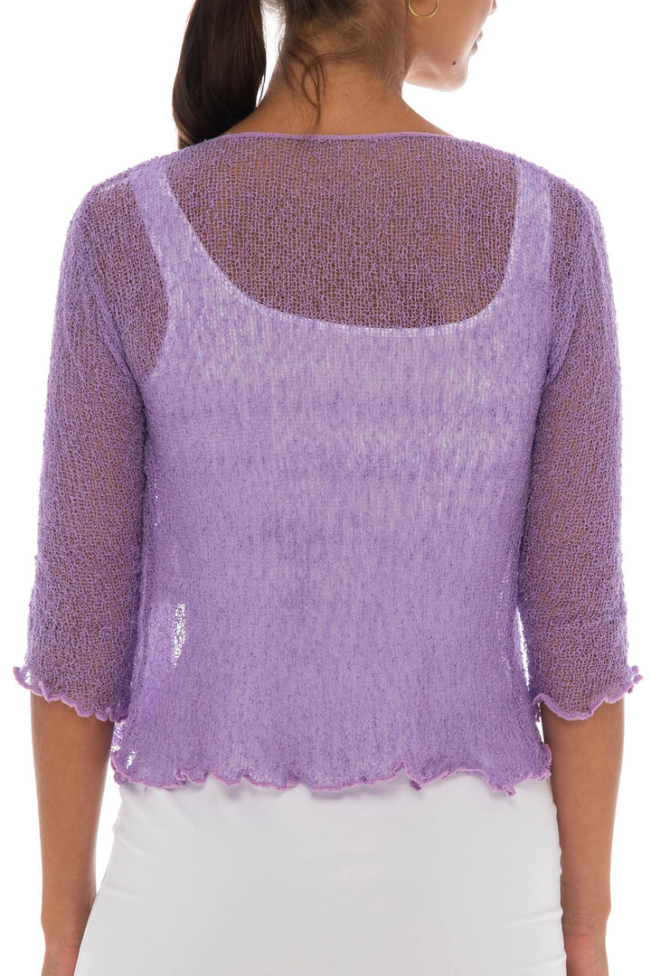 Classic Sheer Shrug Knit Cardigan