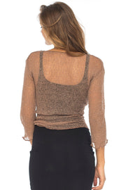 Women's Classic Sheer Shrug Lite Cardigan