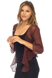 Women's Classic Sheer Shrug Lite Cardigan