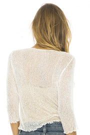 Women's Classic Sheer Shrug Lite Cardigan