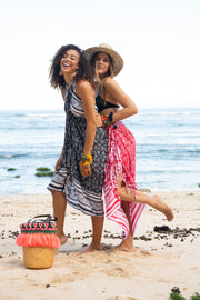 Womens Sarong Wrap Hawaiian Pareo Tropical Rayon Beach Cover Up