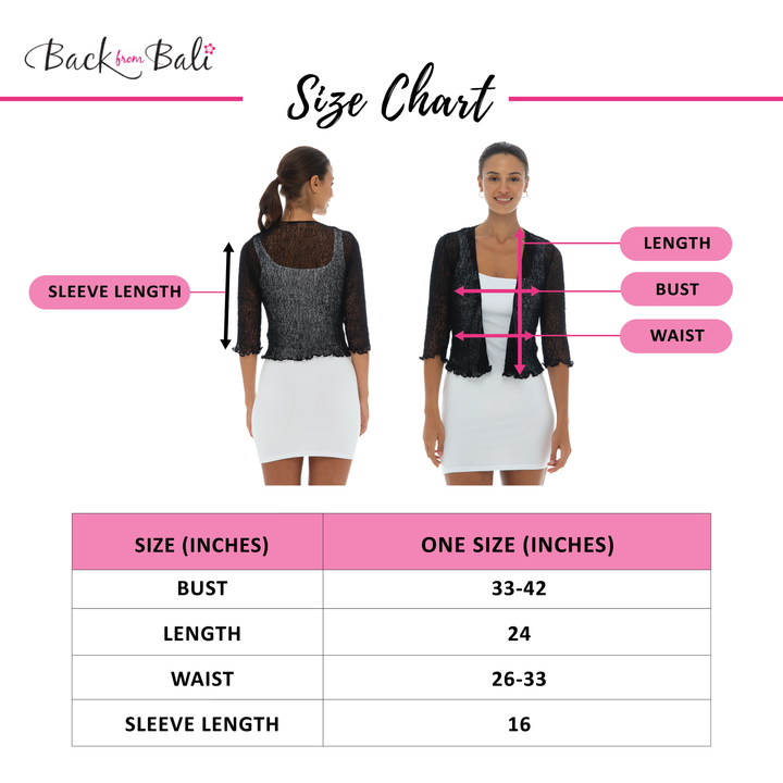 Classic Sheer Shrug Knit Cardigan