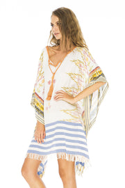 Womens Beach Cover Up, Cotton Beach Dress Cover for Bikini Swimsuit Swimwear