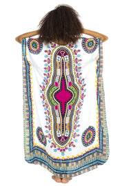 Womens Long Maxi Swimsuit Beach Sequin Cover Up African Caftan