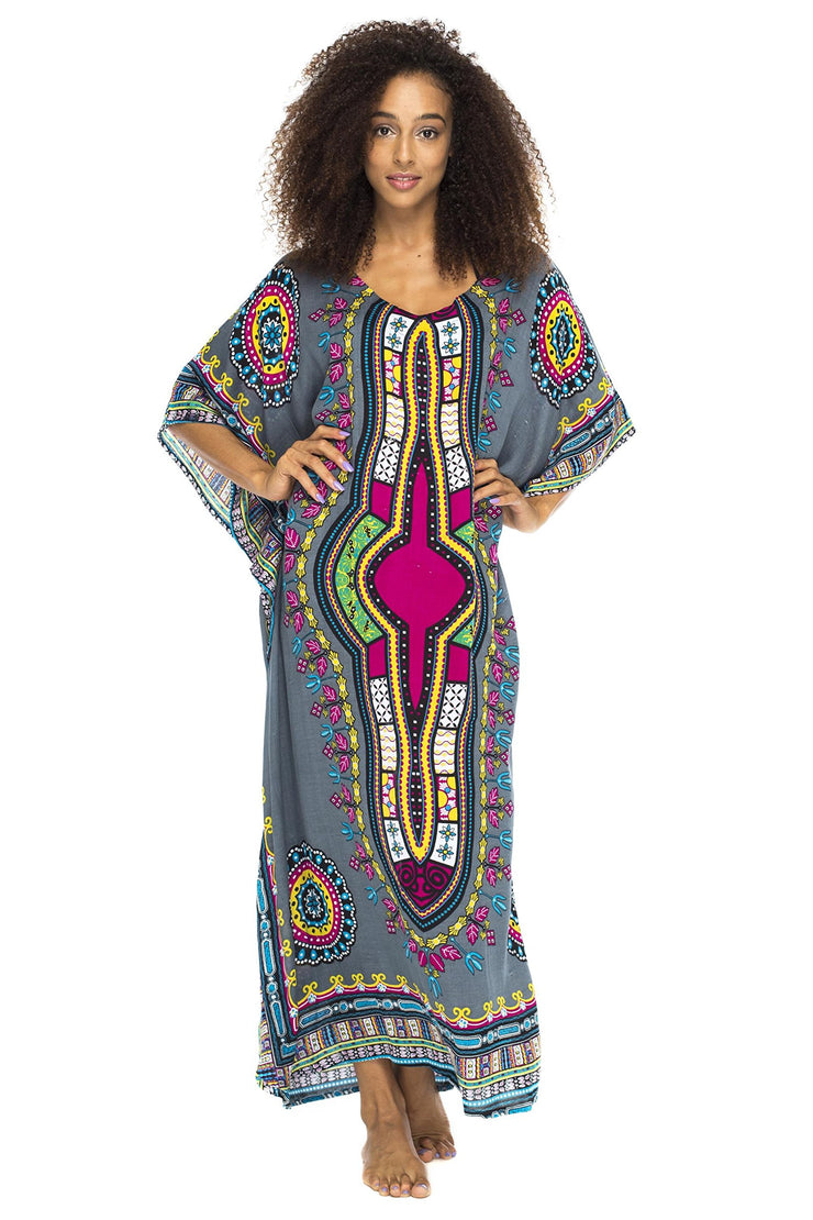 Womens Long Maxi Swimsuit Beach Cover Up African Caftan Patterns