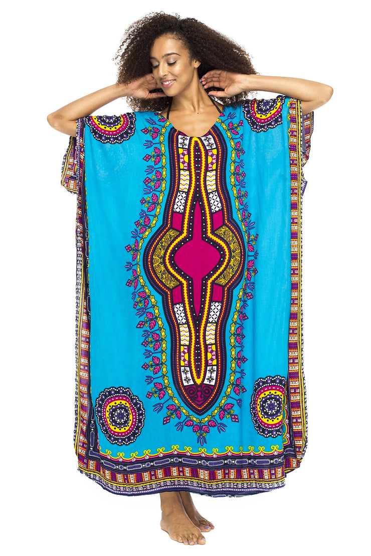 Womens Long Maxi Swimsuit Beach Cover Up African Caftan Patterns